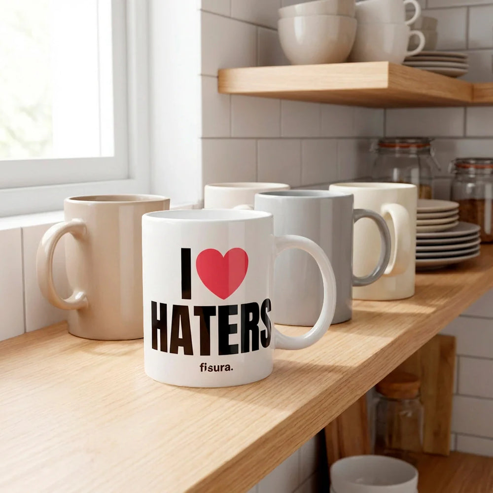 Tasse « I love haters »