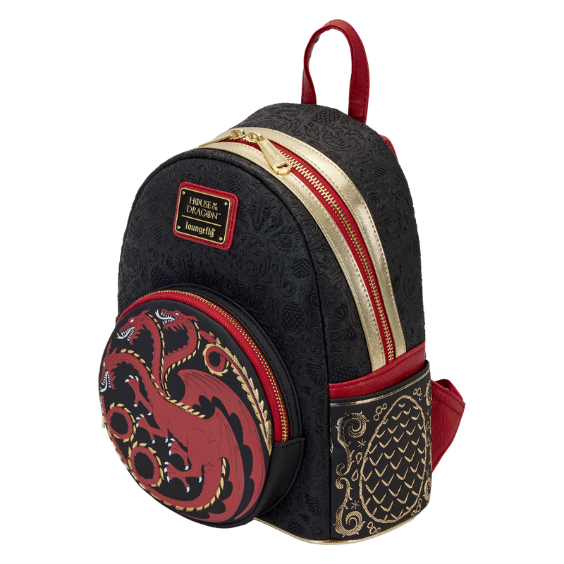 Mini mochila de la Casa del Dragón - Targaryen 