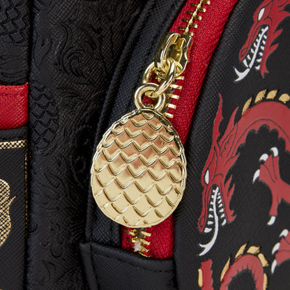 Mini mochila de la Casa del Dragón - Targaryen 