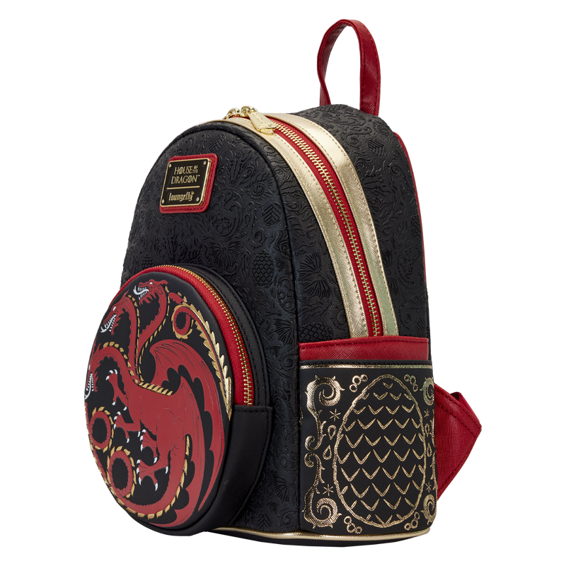 Mini mochila de la Casa del Dragón - Targaryen 