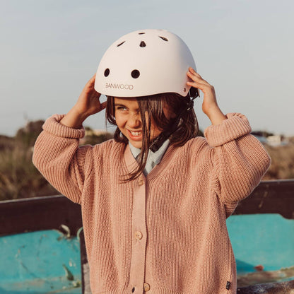 Casque Enfant  - Rose Mat