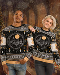 Maglione di Natale Harry Potter - Poudlard LED