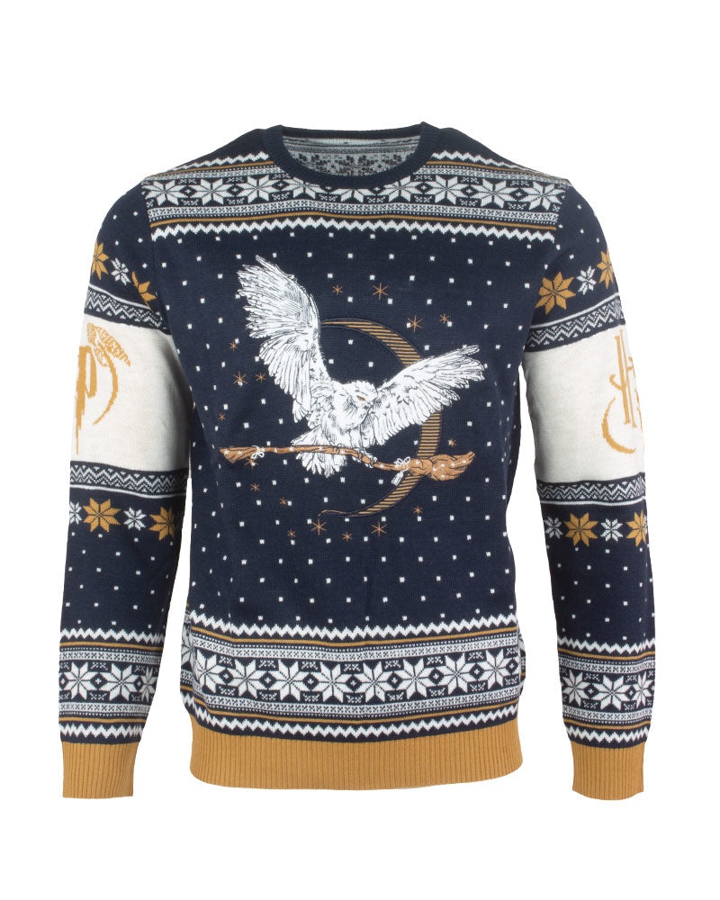 Harry Potter kersttrui - Hedwig