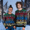 Maglione natalizio di Harry Potter - Case di Hogwarts