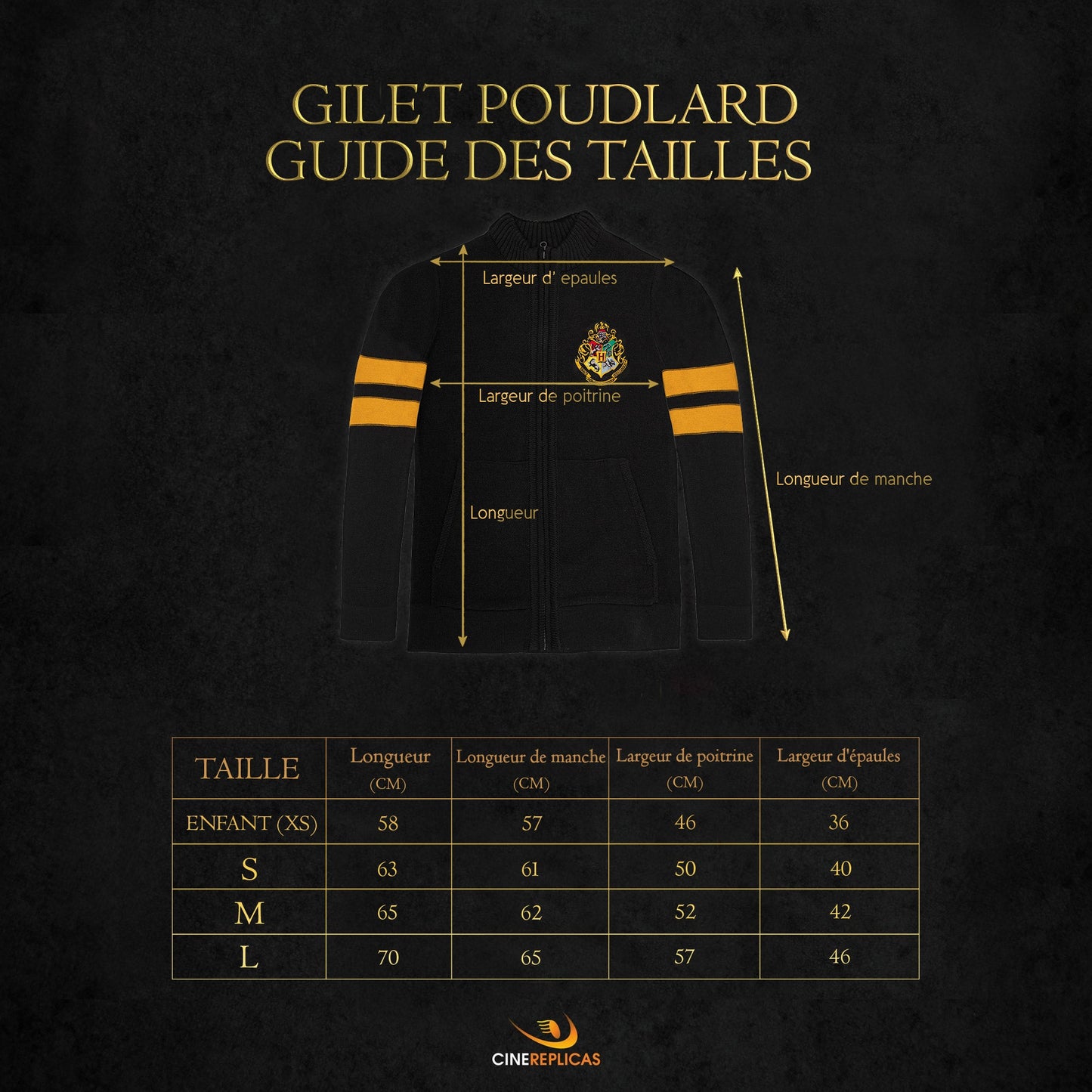 Gilet Poudlard