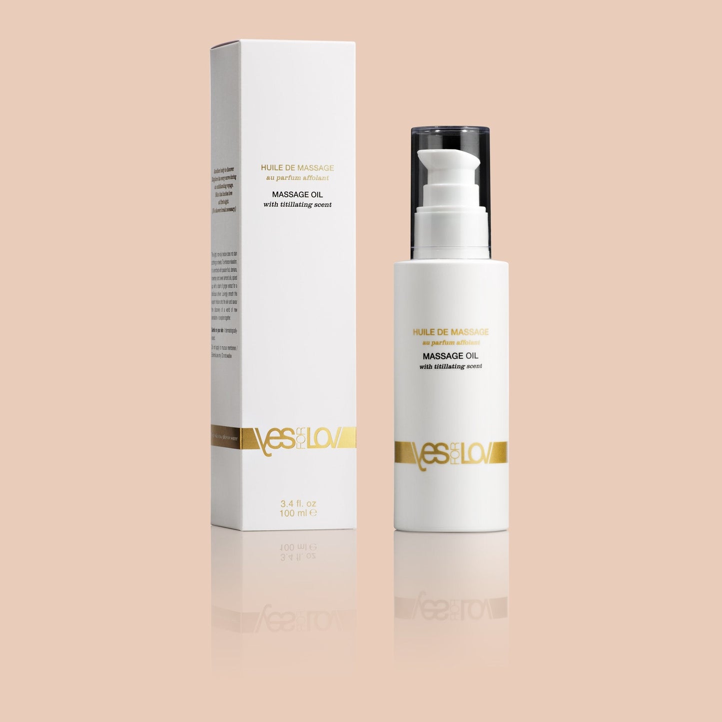 SENSUAL MASSAGE OIL with a captivating fragrance