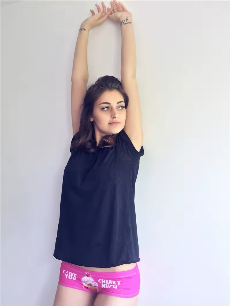 culotte i like you cherry much