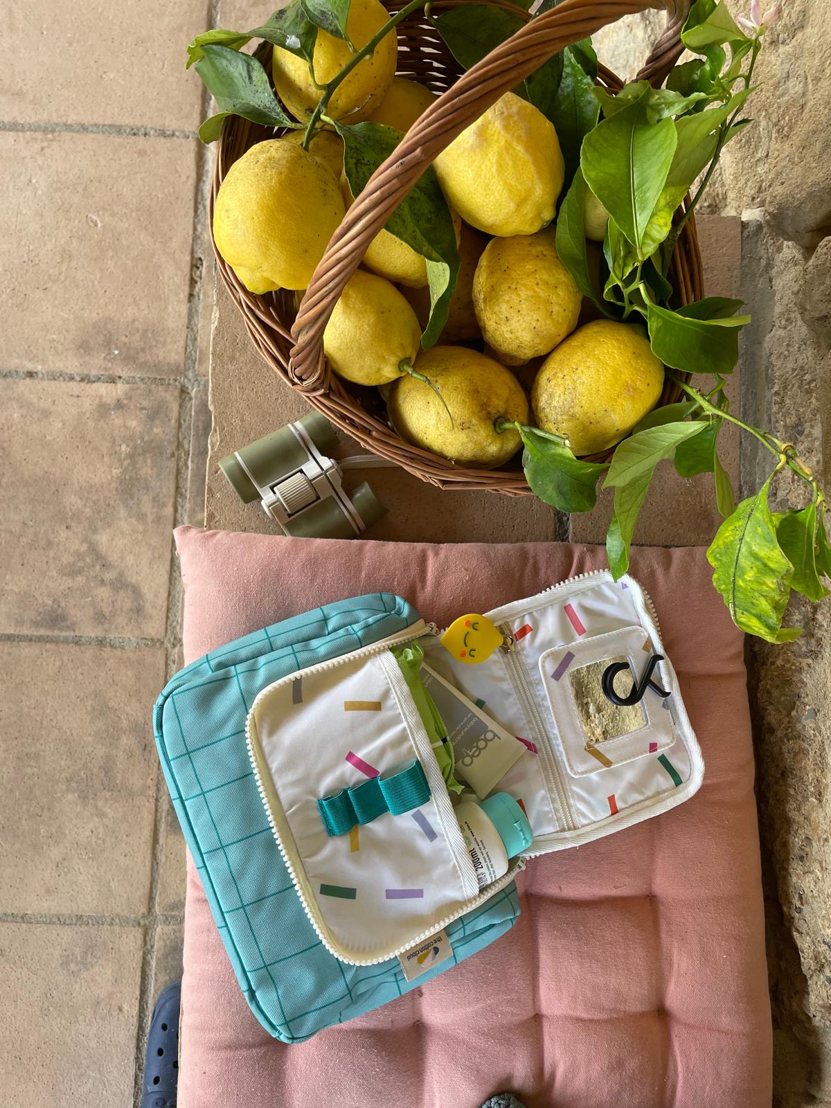 Trousse de toilette rPET Lola le Citron
