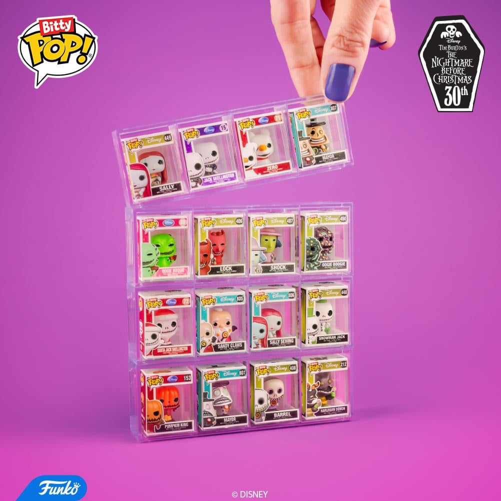 bitty pop the nightmare before christmas 4 pack series 3