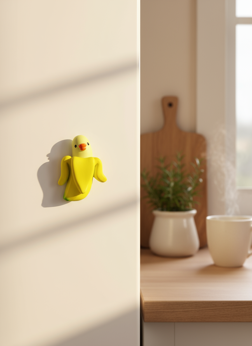 Duck Banana Magnet