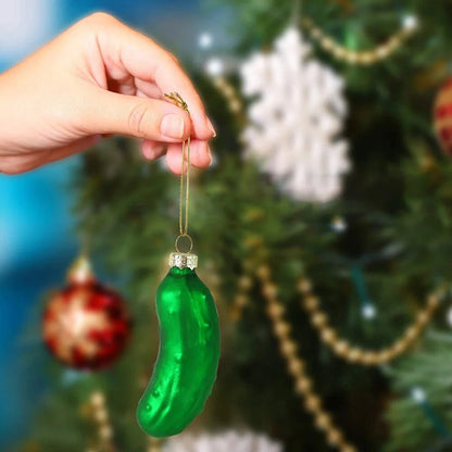 Green Pickle Christmas Bauble