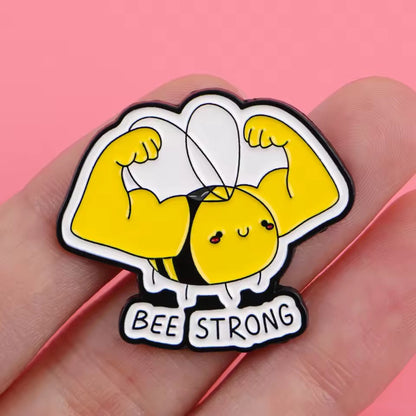 Pin's Abeille "Bee Strong”