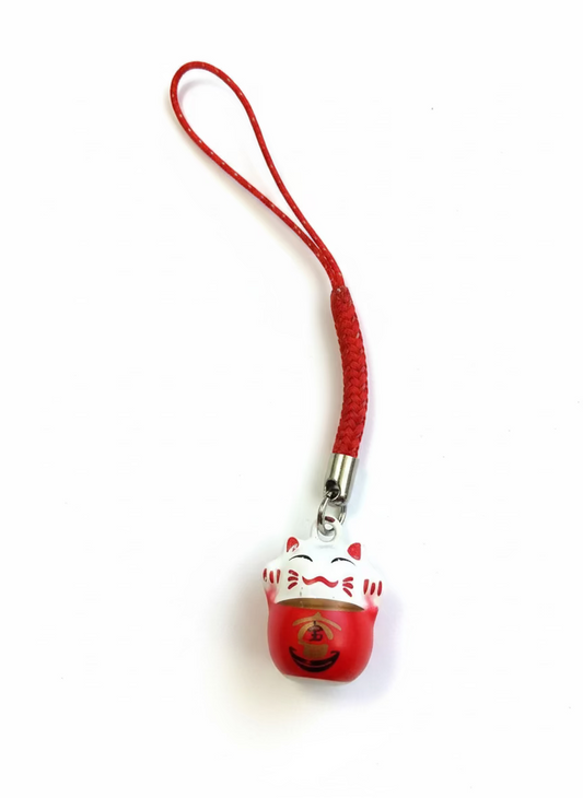 Porte clés Clochette Chat Chanceux