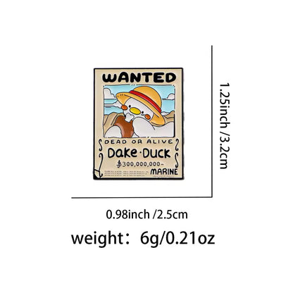 Pin’s Canard Blanc « Wanted »