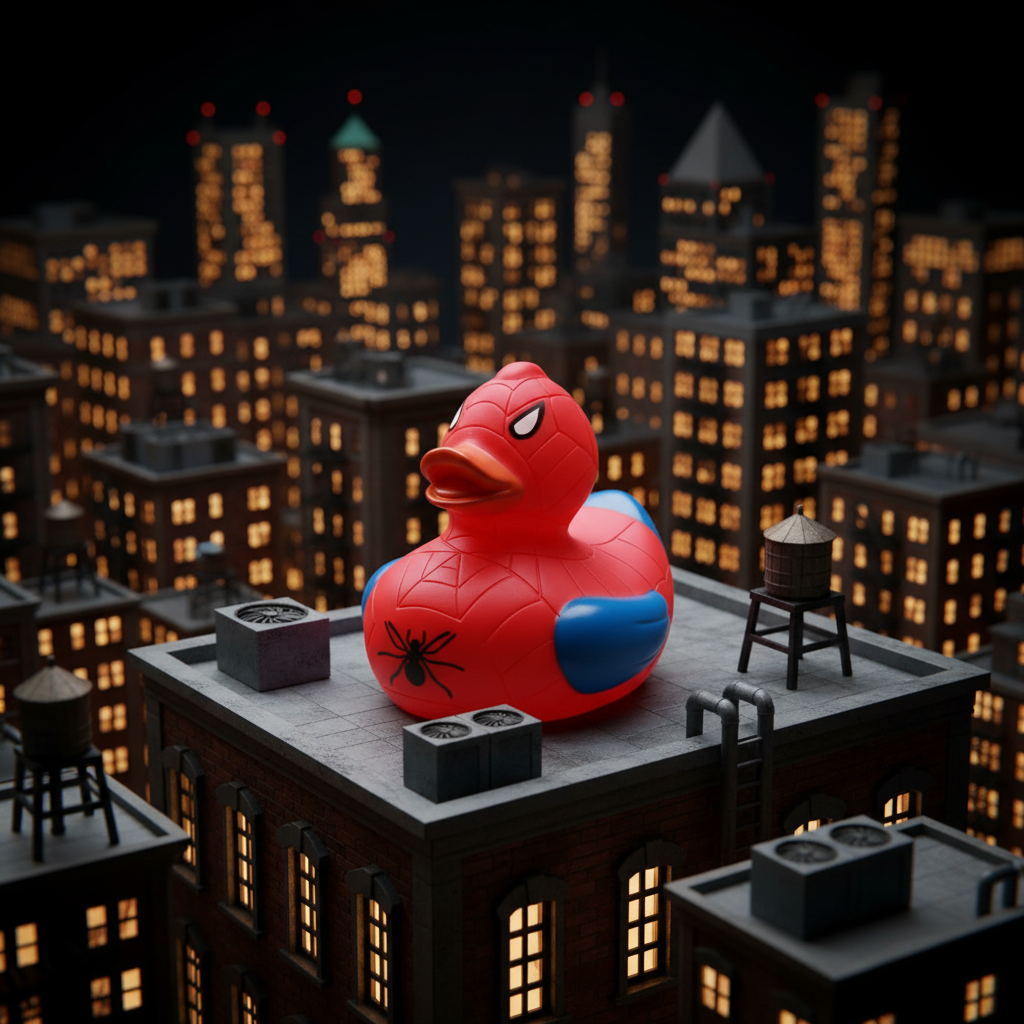 Spiderhero Duck