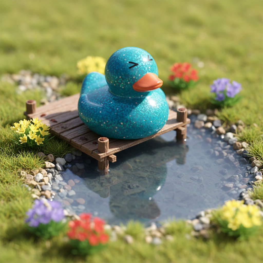 Paperella glitterata - Blu