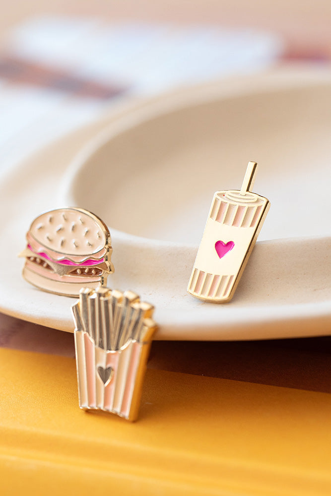 XL junk food - pins
