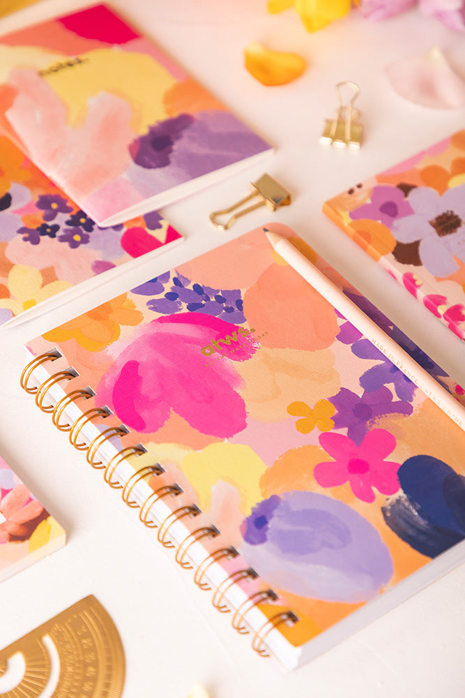 Flower Garden - Notebook Spiral