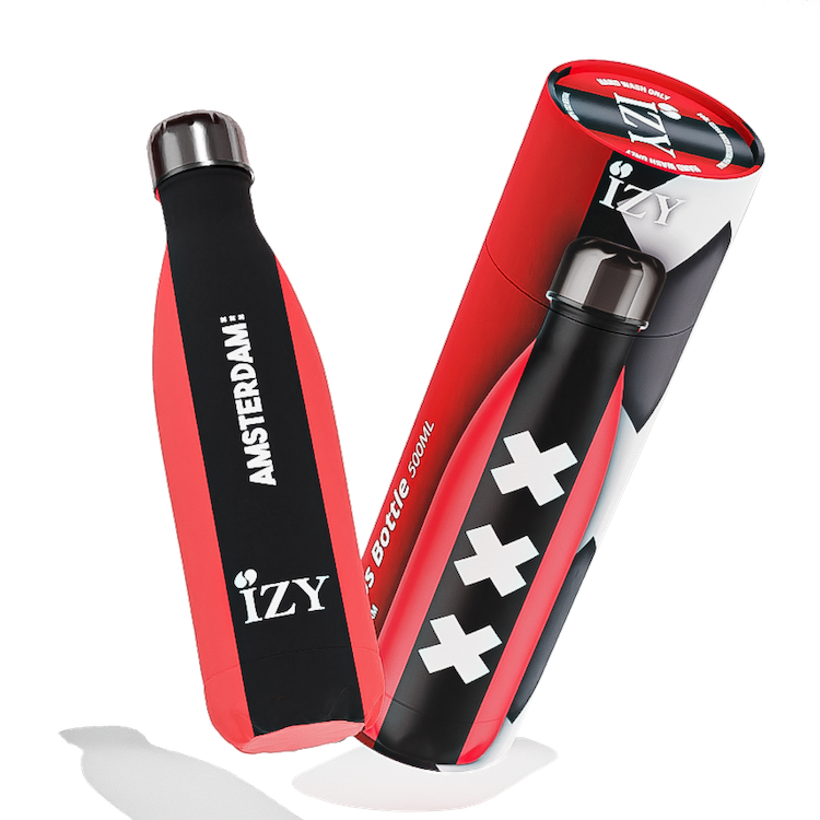 IZY Bottle - Amsterdam Flag - 500ml