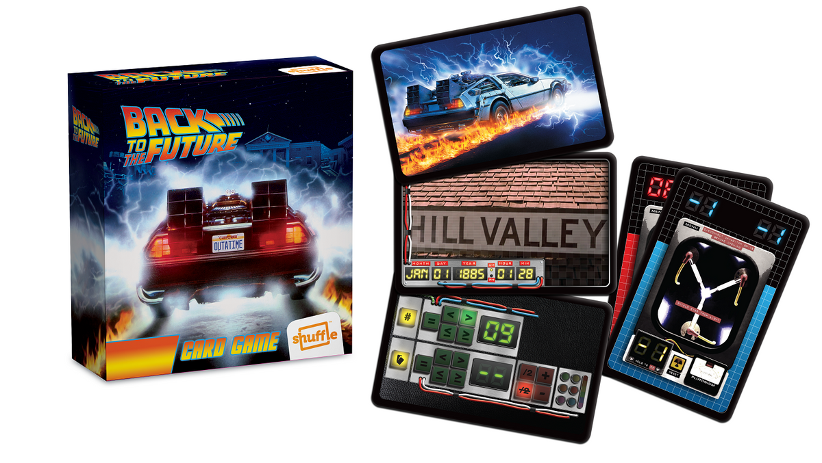 Jeu de Cartes Shuffle - Retour vers le Futur
