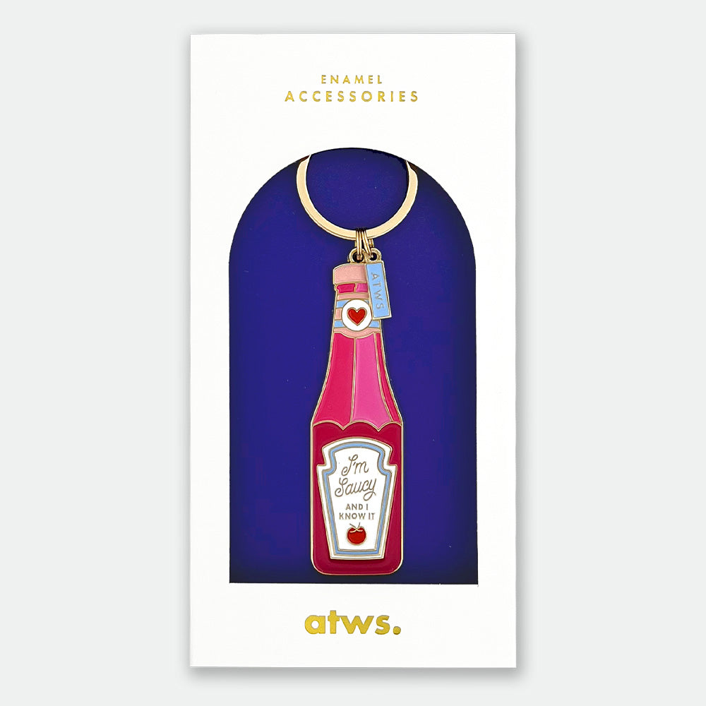 Saucy - Keychain