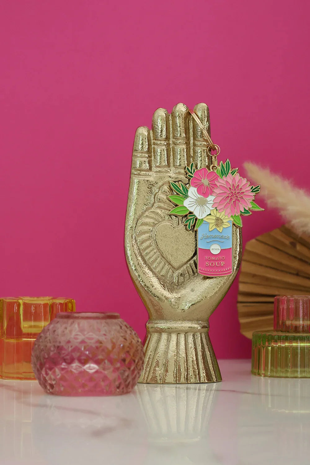 Flower Can - Keychain