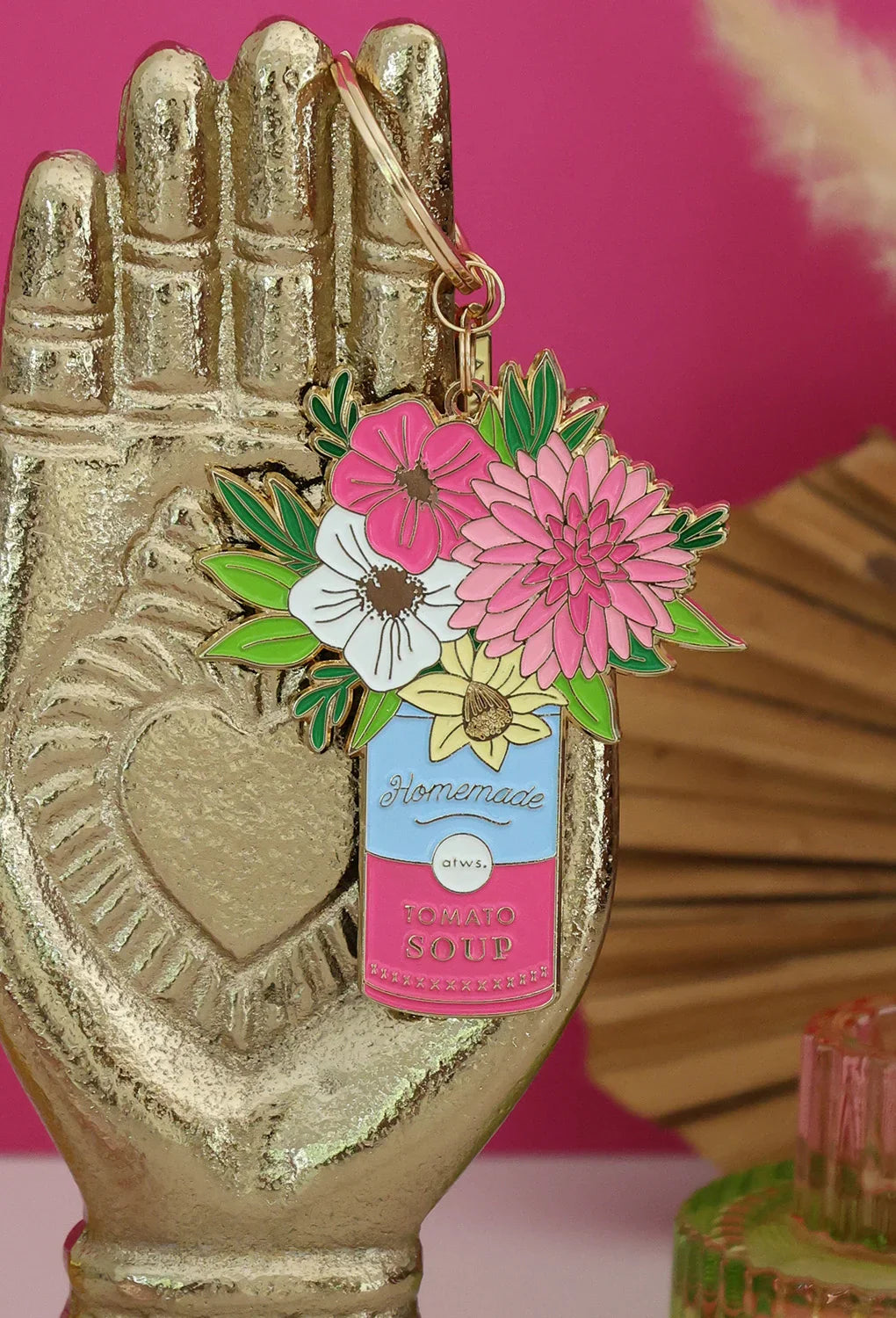 Flower Can - Keychain