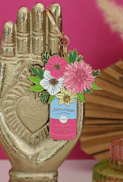 Flower Can - Keychain