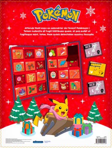 Calendario de Adviento Pokémon - 24 miniguías