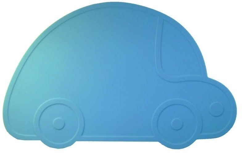 Mantel individual infantil con forma de coche
