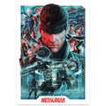 Affiche collector Metal Gear Solid - Montage A3