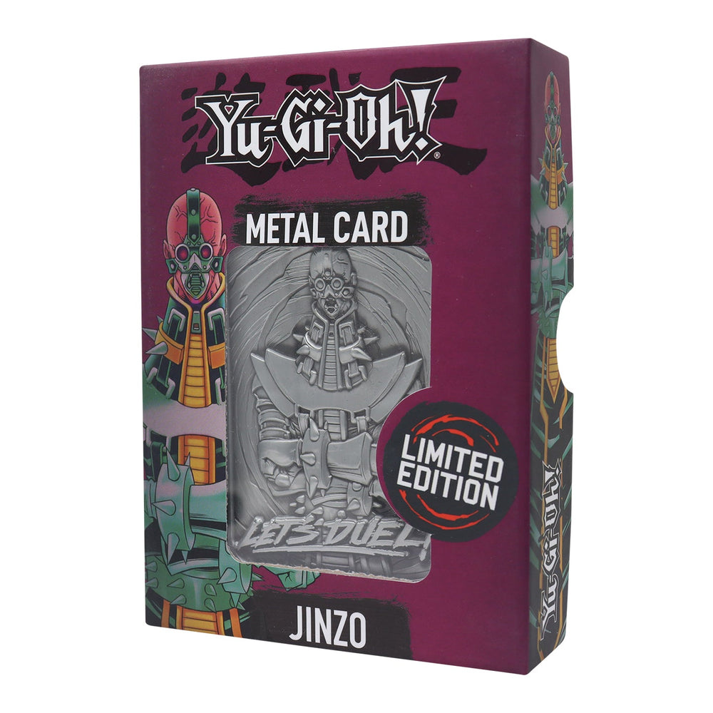 Carte métal collector Yu-Gi-Oh! - Jinzo
