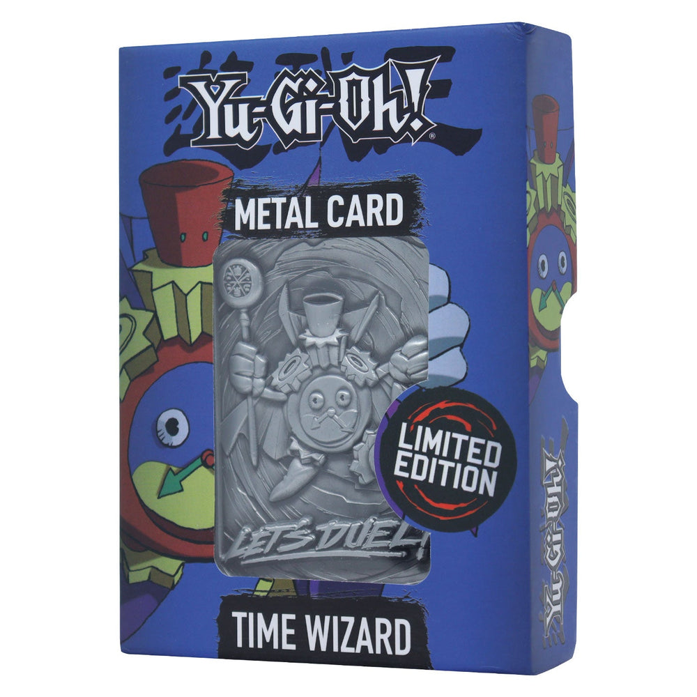 Carte métal collector Yu-Gi-Oh! - Time Wizard