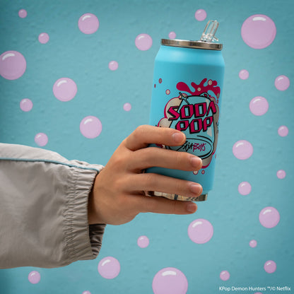 Mug Isotherme avec Paille Soda Pop