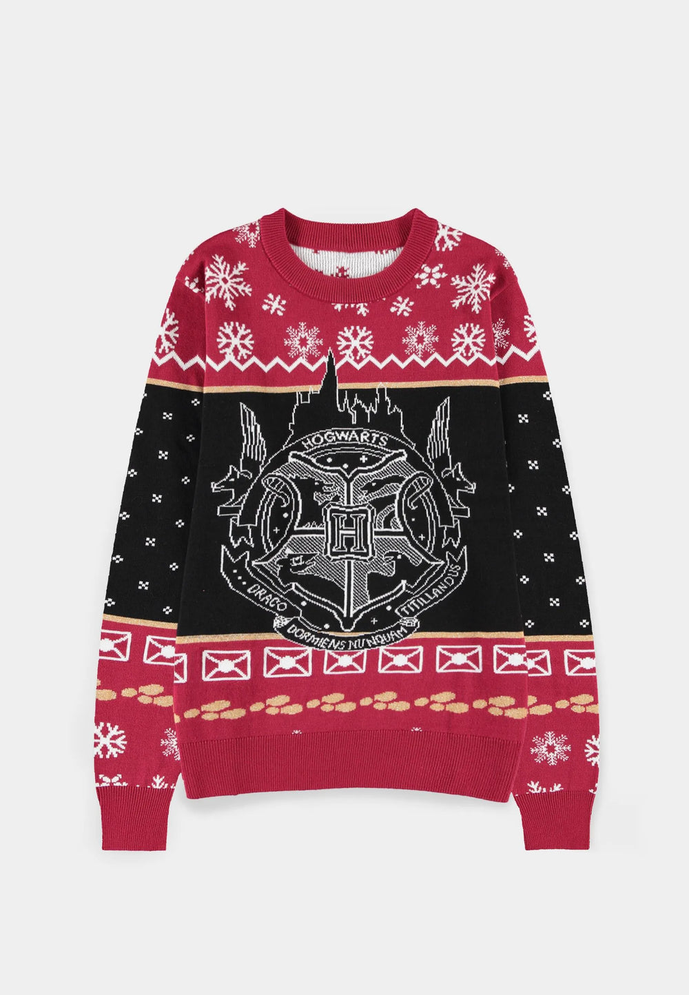 Camisola de Natal Harry Potter - Blason de Poudlard