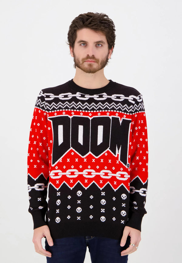 Camisola de Natal Doom 