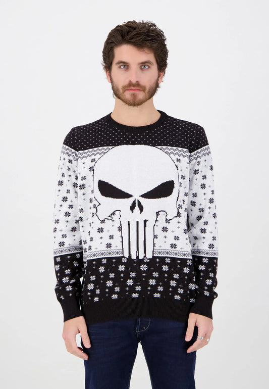 Suéter navideño de Punisher 