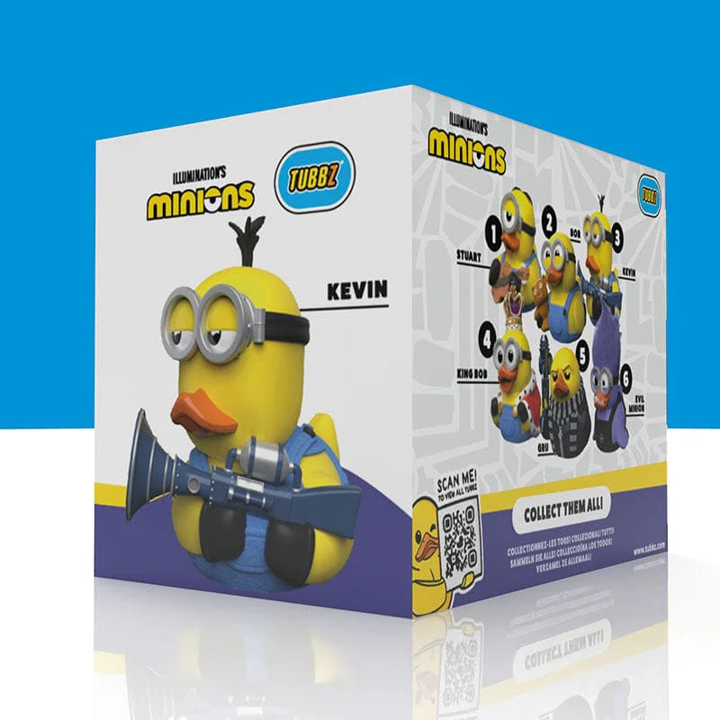 Canard Minions: Kevin avec Fart Blaster TUBBZ (Boxed Edition)