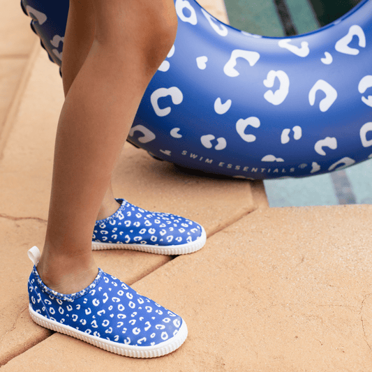 Kids Water Shoes - Blue - Leopard