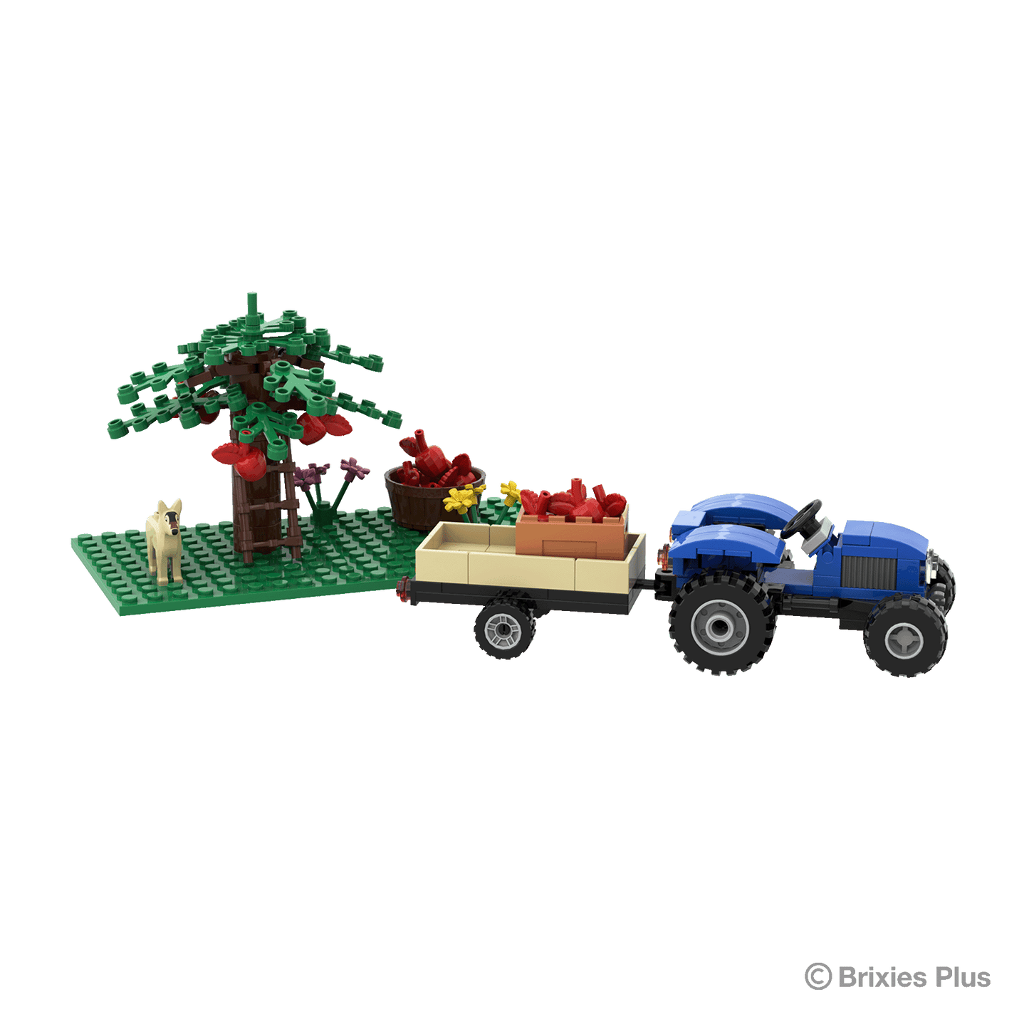 BRIXIES Plus Kleiner Traktor / Small tractor