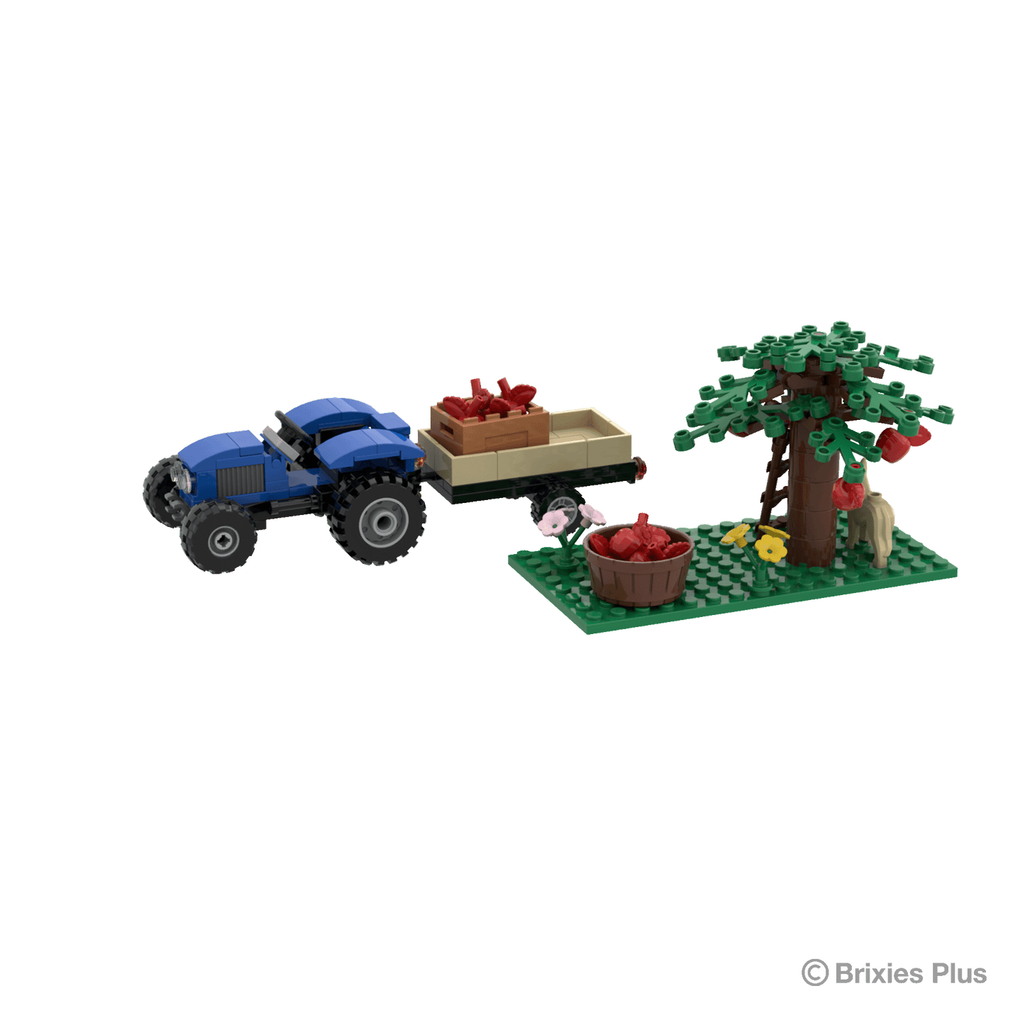 BRIXIES Plus Kleiner Traktor / Small tractor