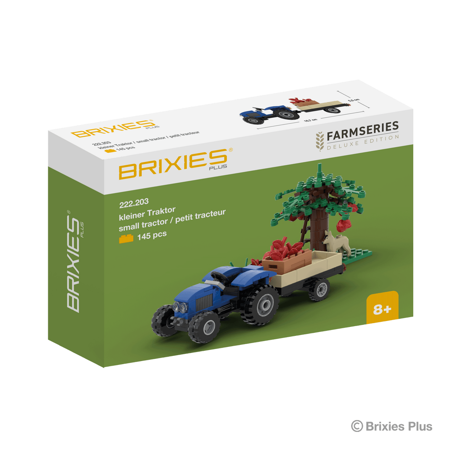 BRIXIES Plus Kleiner Traktor / Small tractor