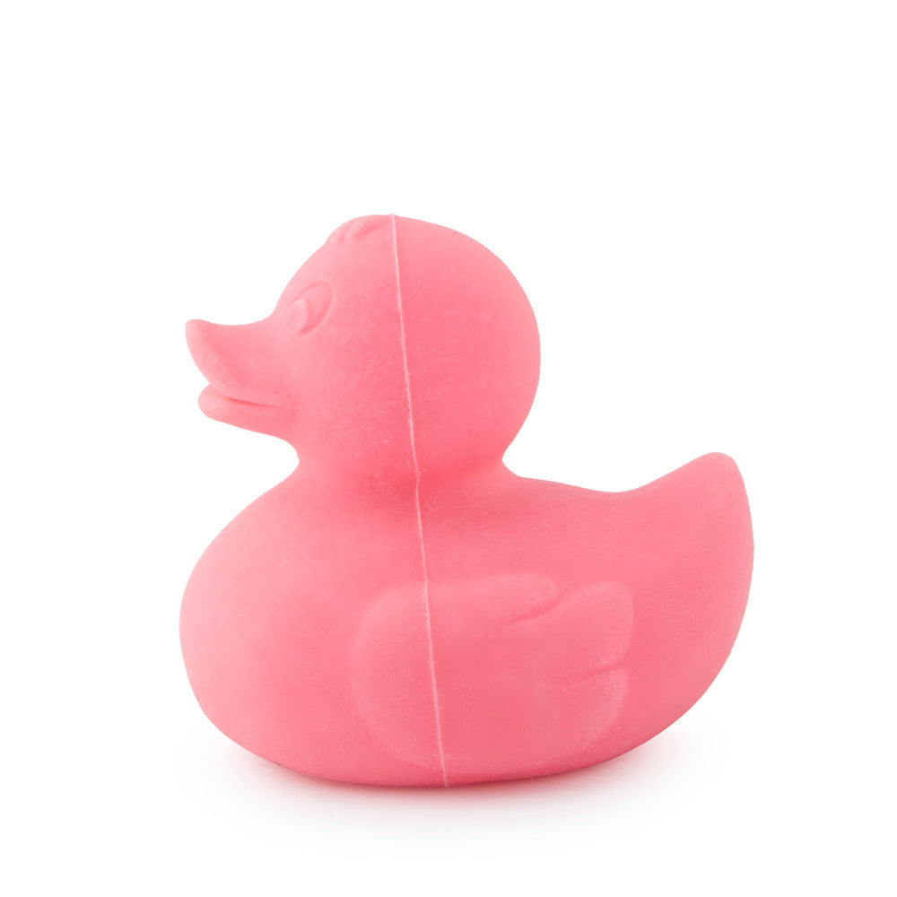 Elvis le Canard Rose – Jouet de bain et dentition bébé