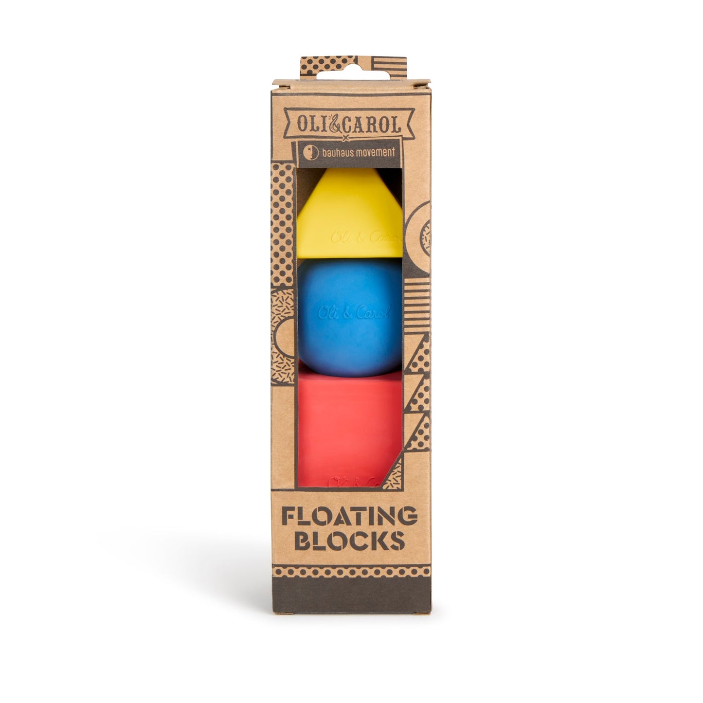 3 Geometric Figures Basic Colors Baby Stacking Toy Blocks