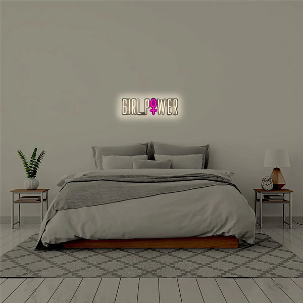 Wall neon Girl Power