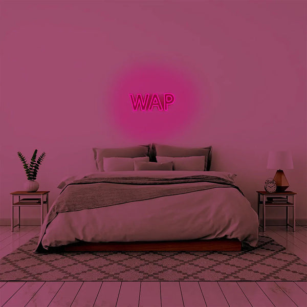 WAP Wall Neon (Wet-A**-P***y)