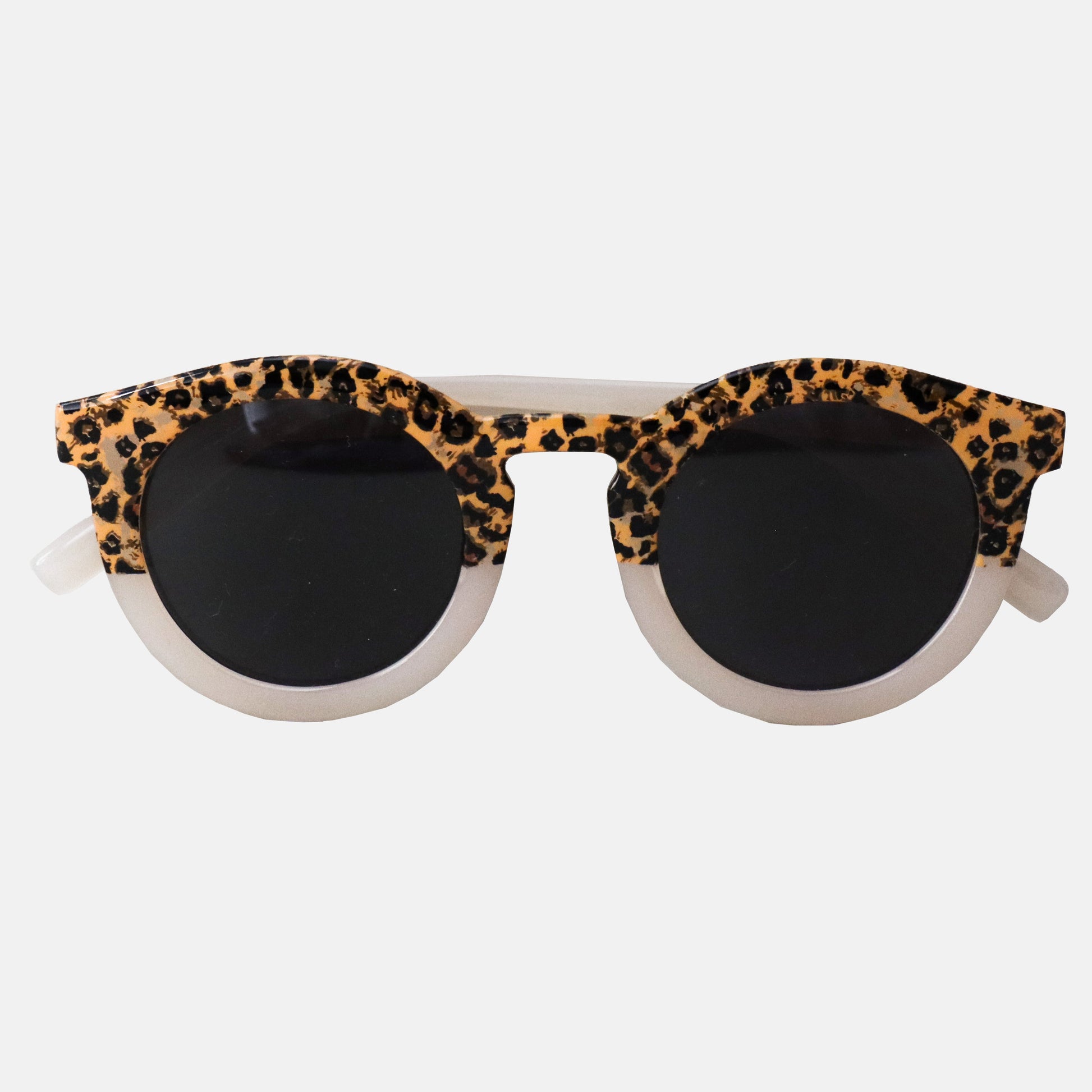Lunettes de soleil Enfant Hop'Pop – Léopard Transparent – CAT 3