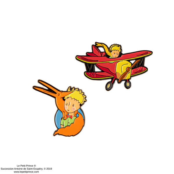 Set of 2 Aviator's Adventure Pins