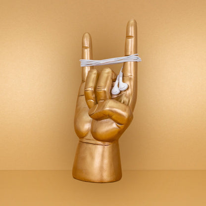 Rock On Headphone Stand (Gold or Black)