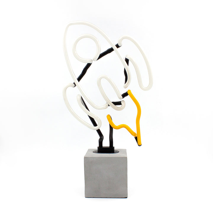 Lampe Néon Fusée